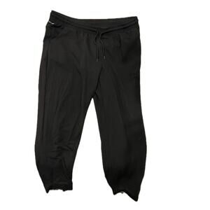 Athletic Works Black w White Stripe Track Pants XL (40-42)